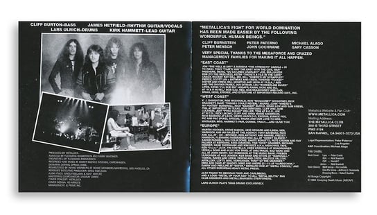 Ride The Lightning (Remastered) 1CD