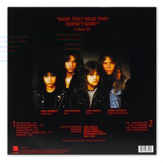 Kill'em All (Remastared) 1LP